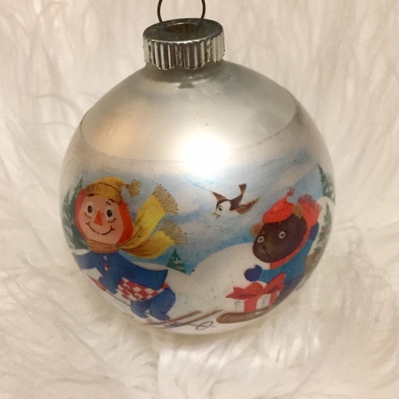Vintage 73’ Raggedy Ann Christmas Ball Ornament - Picture 4 of 8